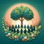 Kelompok Orang Berbagi Kisah di Bawah Pohon