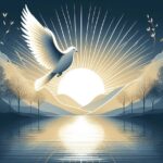 Burung merpati simbol Roh Kudus