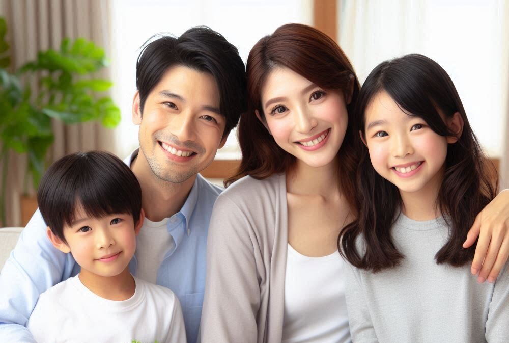 Keluarga Kristen yang penuh kasih